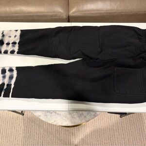 Black Tie-Dye Men Jeans